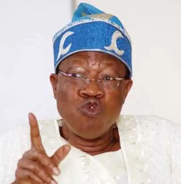 Lai Mohammed: “Chibok Girls Shouldn’t Be A Yardstick For Judging Us”